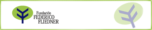 Cabecera con el logo de FUNDACION FEDERICO FLIEDNER